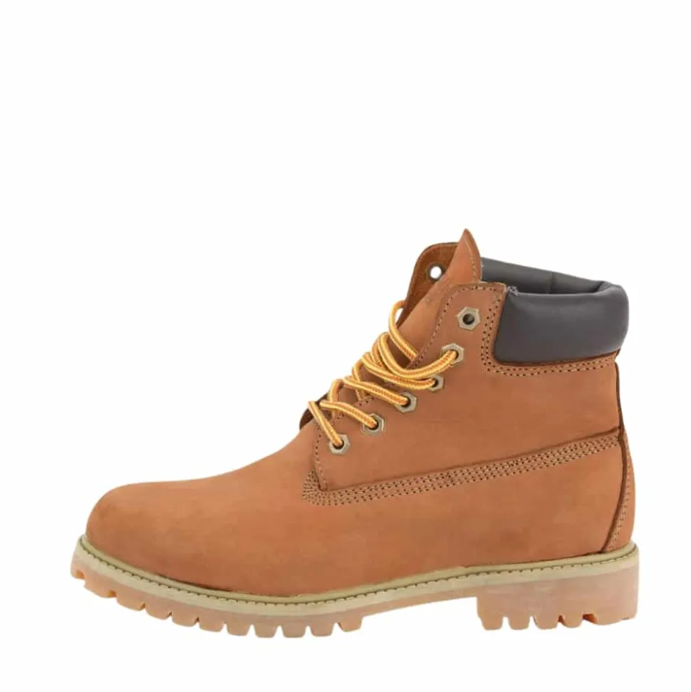 Rugged Gear Nubucko Fur Støvle Dame